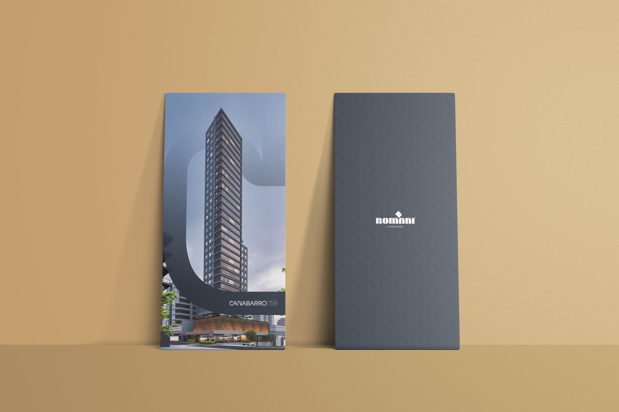 Folder do Canabarro 759, da Romani Construtora
